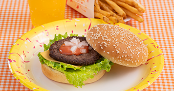 チーズバーガーセット